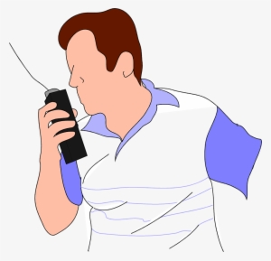 Walkie Talkie Cliparts - Man Walkie Talkie Png #3504480