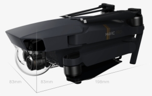 Dji Mavic Pro Folded Size - Drone Dimensions Of Mavic Pro #3505454