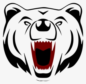 Grizzly Tracker - Polar Bear Face Cartoon #3506468