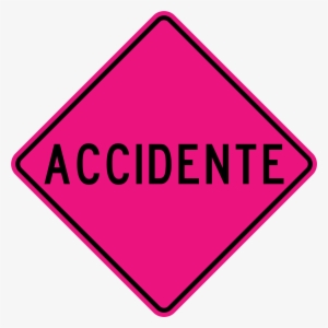 Colombia Road Sign Pee-01 - Orange Construction Sign #3506923