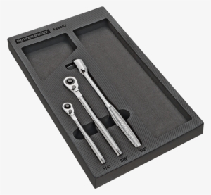 Powerbuilt Pro Tech 3 Piece Ratchet Set - Tool #3507076