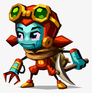 Steamworld Dig 2 Dorothy With Pickaxe - Steamworld Dig 2 Character #3508454