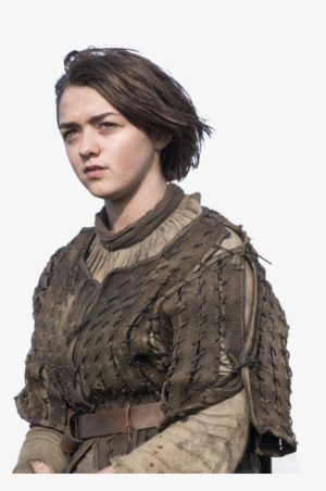 Png Arya Stark - Maisie Williams Before After #3509013