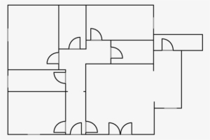 What's The Villa Like Inside - Line Art #3509249