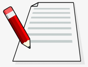 Paper Pencil Clip Art Free #3509697