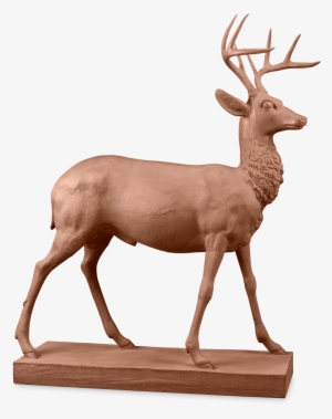 Cast Iron Stag - Cast Iron #3510277