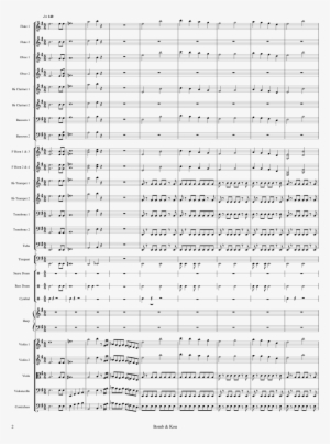 The Opened Way Sheet Music Composed By Koh Ohtani 2 - Shadow Of The Colossus The Opened Way Violin Tab #3512103