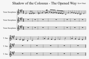 Shadow Of The Colossus - Boy Meets Girl Sheet Earthbound #3512195