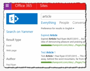 Default Enterprise Search Centre - Frame Sharepoint #3512721