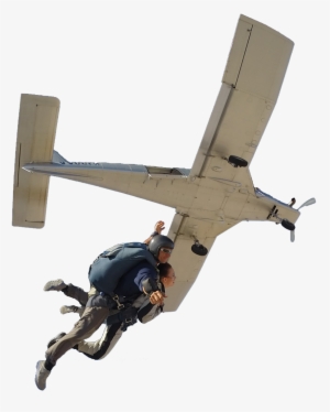 Skydive Las Vegas, Skydiving In Vegas - Plane Parachutism Png #3512743