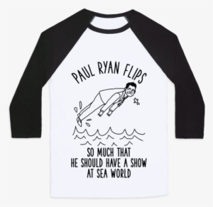 Paul Ryan Flips Baseball Tee - Mess With Crabo You Get A Stabo Shirt #3512745