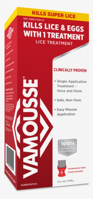 Vamousse® Distributed By Walgreens - Vamousse Head Lice Treatment #3513218