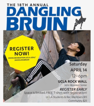 The Dangling Bruin Is A Points-based, Climbing Competition - Brown #3514072