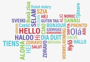 English As A Second Language Program - Hello In Different Languages Png #3514246