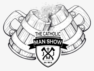 This Week Doug Johnson Joins Us On The Catholic Man - Wood Beer Mug Drawing #3514281