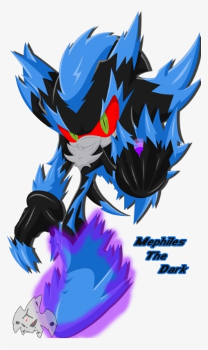 I Love This Guy He's So Epic He's Creepy And Cool At - Super Mephiles The Hedgehog #3514351
