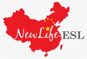 New Life Esl - China Map Background #3514354
