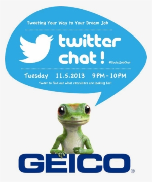 Geico Twitter Chat - Geico Gecko Logo #3514953