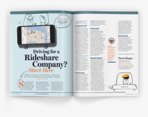 Geico Now Magazine "driving For A Rideshare Company" - Tiggy Legge Bourke #3515082