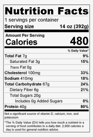 Preparation Instructions - Brew Dr Kombucha Nutrition Label #3515332