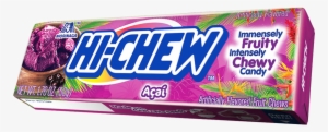 Package Stick Acai 50g Left White - Hi Chew Candy #3515587
