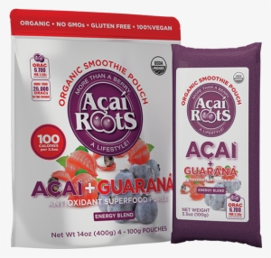Acai Guarana - Acai Roots Pure Powder Pouch - 4 Oz Pouch #3515702