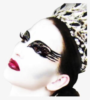 Official Psds Black Models - Xotic Eyes Black Swan Eye Kit, Black Swan Glitter Make #3516459