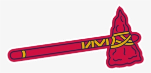 Download File - Braves Tomahawk Logo Png #3516552