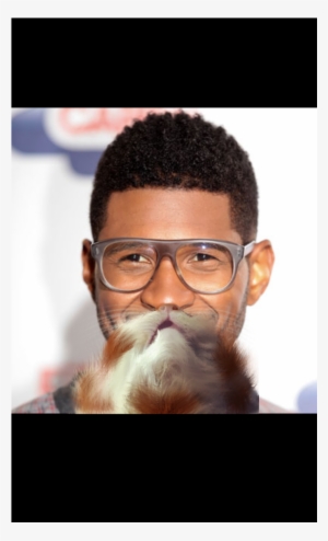 Usher Has A Cat Beard - Usher 2013 #3517122