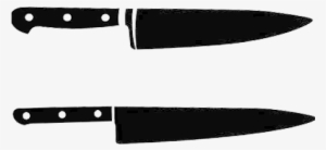Cuchillo Dibujo Png - Silueta Cuchillo Png #3517701