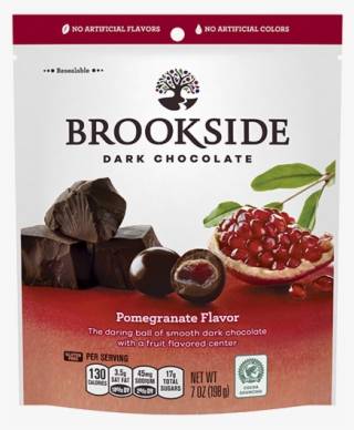 Lawsuit Filed Against Hershey Over Artificial Ingredients - Brookside Dark Chocolate Pomegranate Flavor 21 Oz #3518806