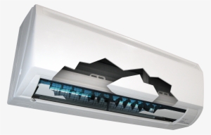 Mini-split Cutaway Jpg Png - Fresh-aire Fresh-aire Mini Uv Tuv-mini-d-xxx #3519439