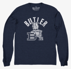 Butler 1970's Long Sleeve - Long Sleeve Black Shirt Mock Up #3519441