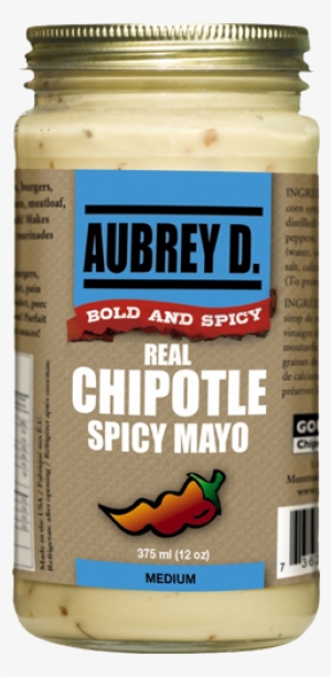 Unique And Delicious With Chipotle Peppers This Mayo - Aubrey D. Chipotle Real Mayo - 12 Oz Jar #3519508