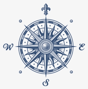 Compass - Old Compass Rose Vector #3520203