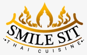 Buddha Head In Flames Thai Restaurant Logo - Thai Cuisine #3520587