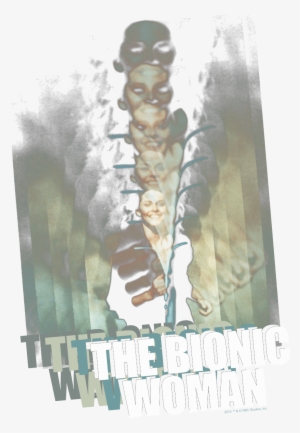 Bionic Woman Motion Blur Men's Ringer T-shirt - Long-sleeved T-shirt #3520731