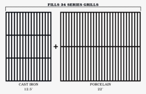 Traeger 34 Series Cast Iron Grill Grate Kit - Pro 22 Traeger Dimensions #3522908