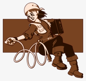 Download Electricians At Work Female Clipart Woman - Electricians At Work Female #3523205