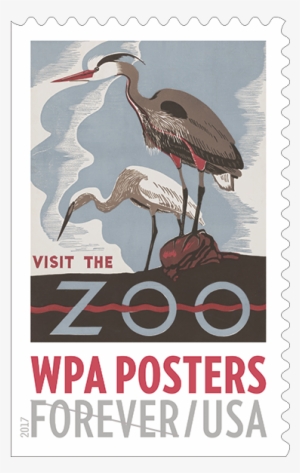View Stamp Gallery Buy Wpa Posters - Visit The Zoo Poster #3523660
