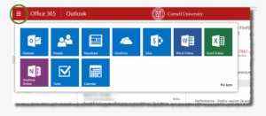 The Icon At The Far Left Is The App Launcher, Where - Aplicativos Do Office 365 #3524247
