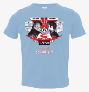 Batman Vs Superman Dawn Of Justice Toddler Jersey Tee - Batman Vs Superman Face Off Mug #3525310
