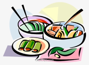 Korean Cuisine Kimchi Royalty Free Vector Clip Art - Culinaria Png #3525440