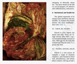 Kimchi Is Fermented Vegetables, Most Commonly Napa - Kimchi #3525519