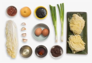 Kimchi & Barley Miso Ramen With Soft-boiled Eggs & - Ramen #3525710