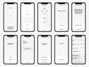 User 1 Initial Flow Wireframe@2x - Portable Network Graphics #3526855