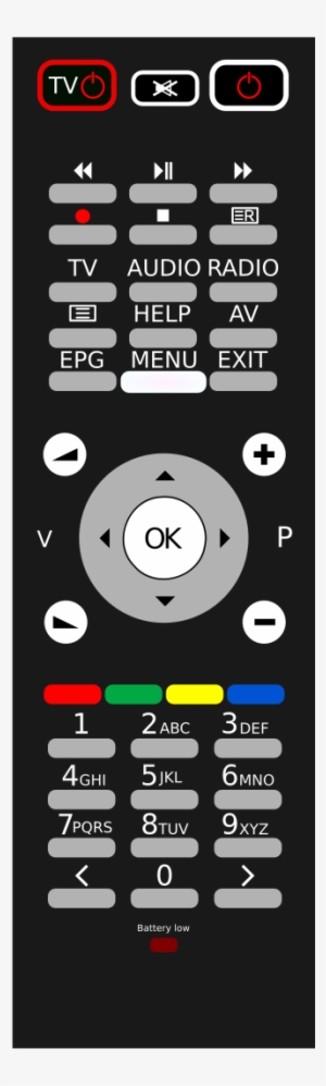 Remote Control - Clip Art #3527426