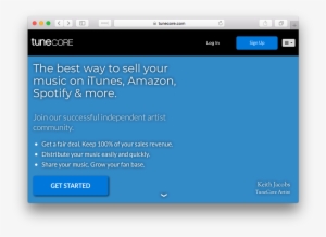 Tunecore Distribution Service On Spotify - Music #3527584