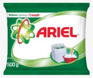 Ariel Brilliant Cleaning In 1wash 500gm - Ariel Detergent Powder Hd #3528165