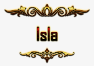 Isla Decorative Name Png - Sameer Name #3528622